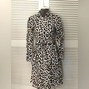 J. Crew Cotton Poplin Shirtwaist Dress Sz 4 New